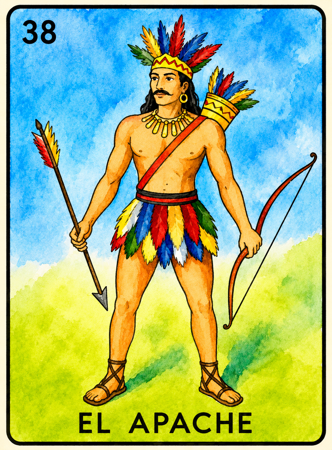 DIGITAL Calling Card Deck coordinates perfectly with our modern Lotería playing cards. (2 file sizes)