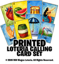 PRINTED Calling Card Deck coordinates perfectly with our modern Lotería playing cards.